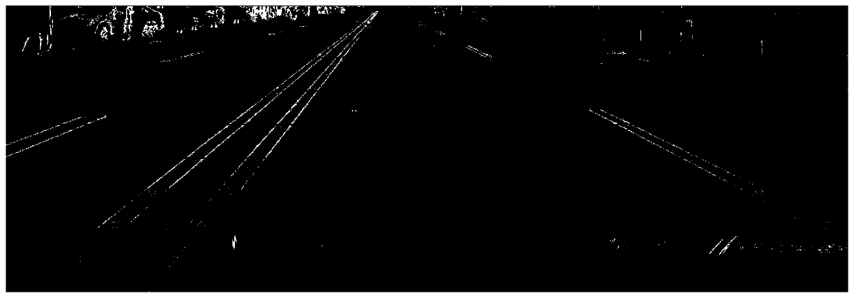 Lane line type detection method and early warning device