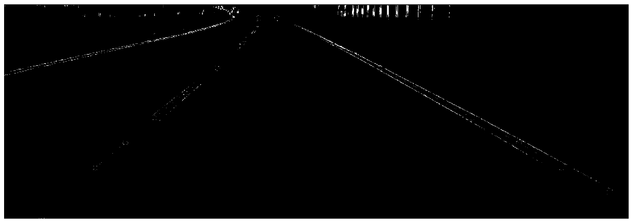 Lane line type detection method and early warning device