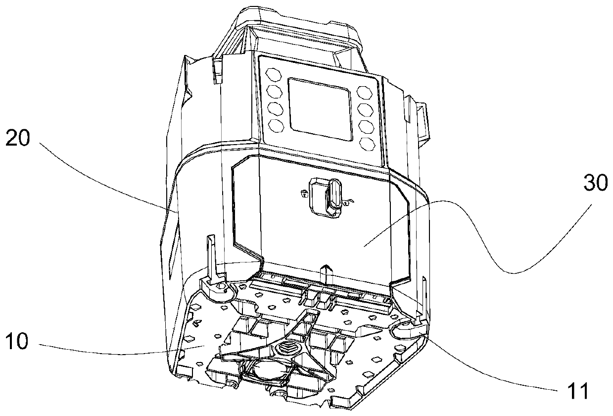 Stable cabin structure for enclosure