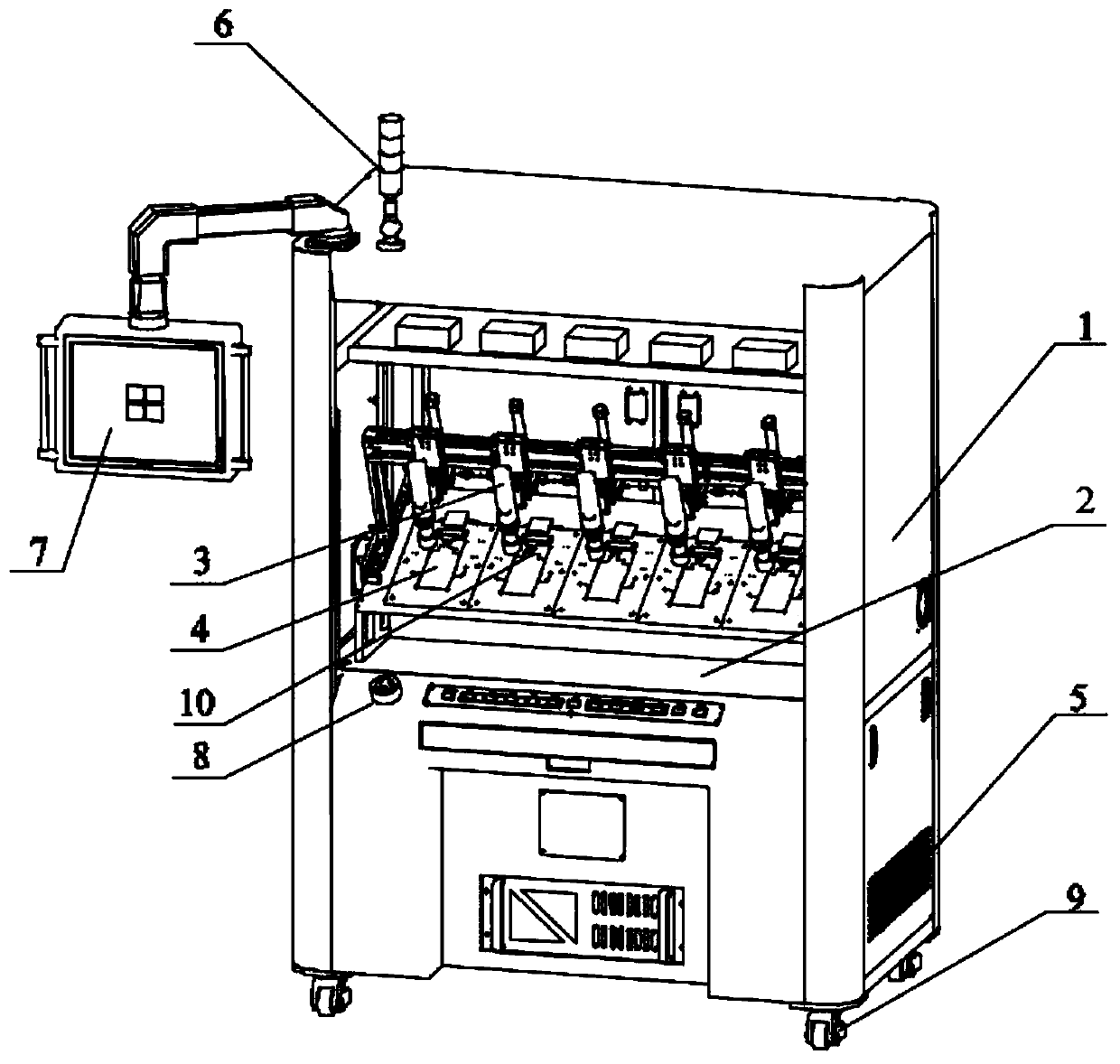 A kind of gamma adjustment method of liquid crystal screen