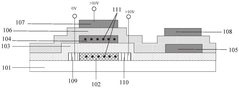 Low-temperature polysilicon array substrate and manufacturing method thereof