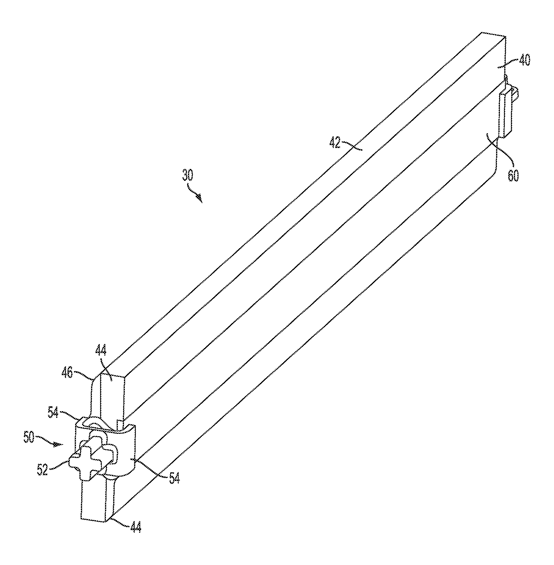 Double edged belt scraper blade