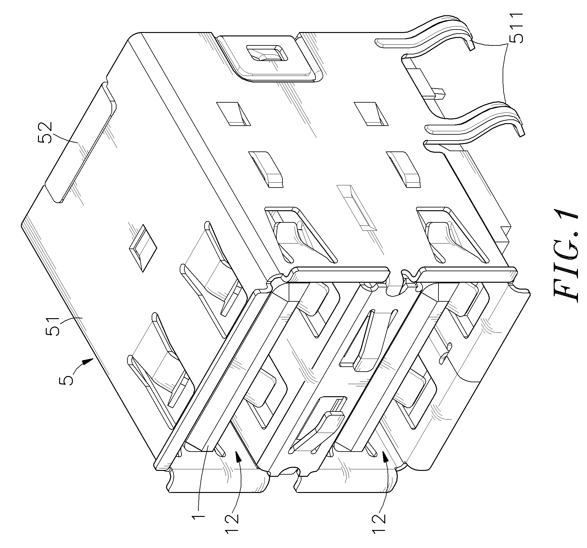 Structure of electrical connector