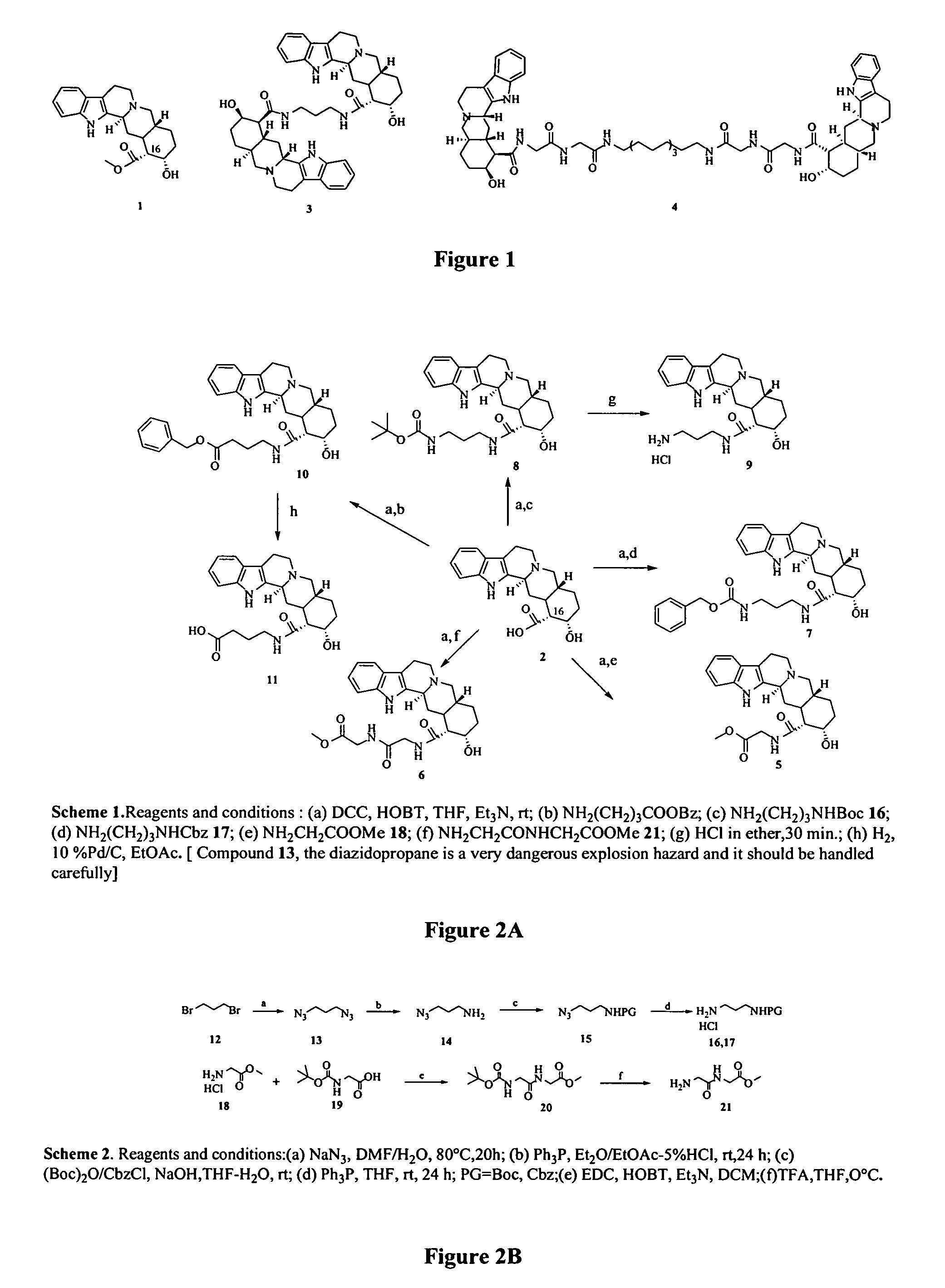 Yohimbine derivatives and use thereof