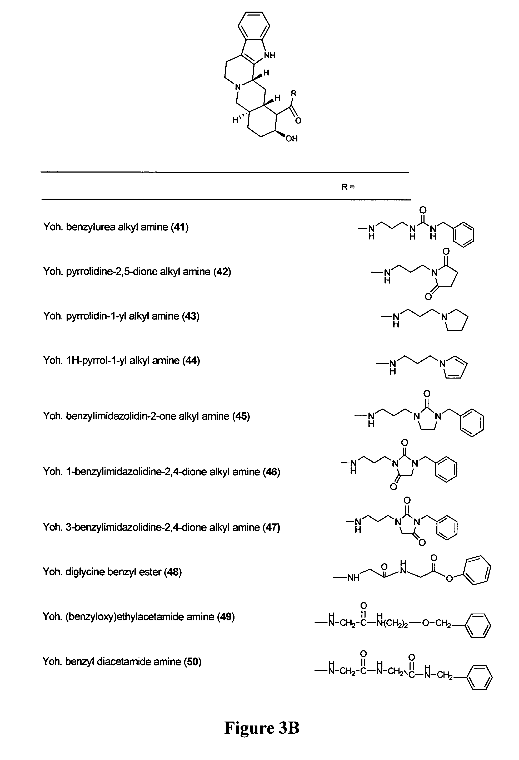 Yohimbine derivatives and use thereof