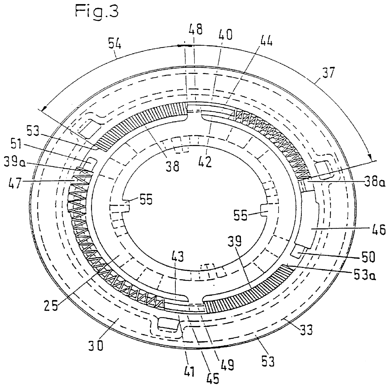 Self-adjusting friction clutch