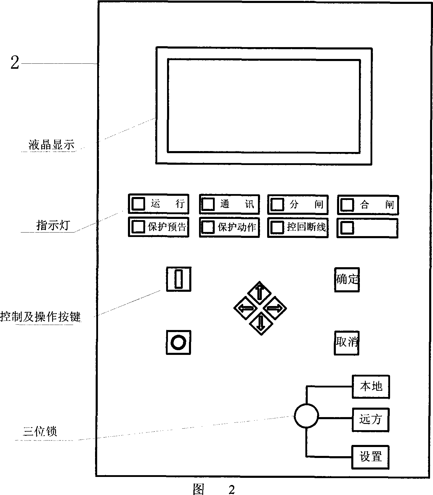 Microcomputer protecting controller