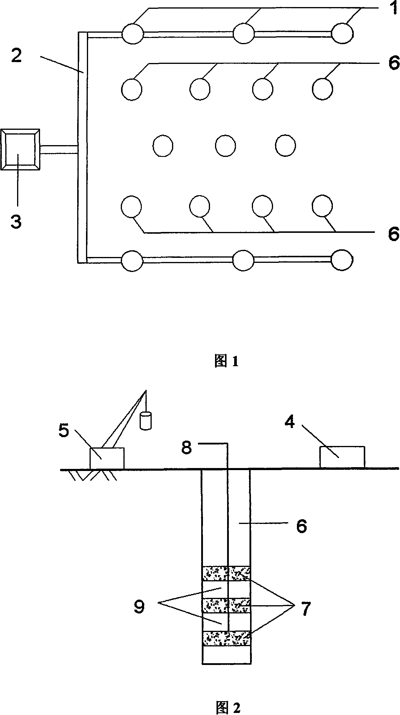 High vacuum well -points dewatering ground treatment method