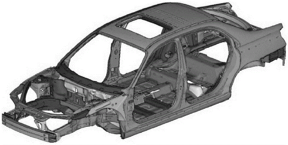 Body side structure multi-working-condition collaborative optimization implementation method based on particle swarm optimization