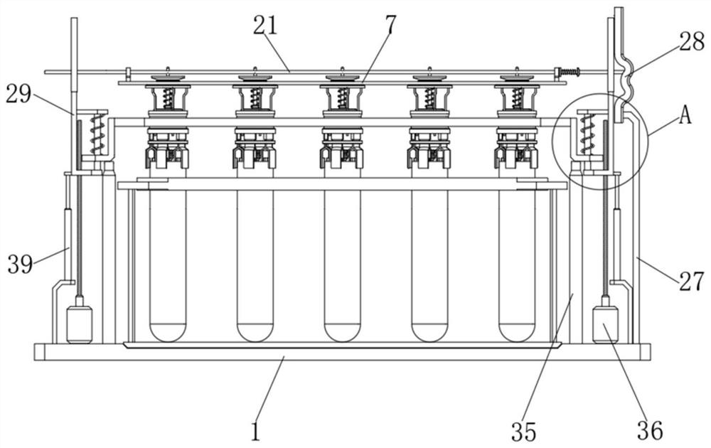 Intelligent medical detection device for medical department