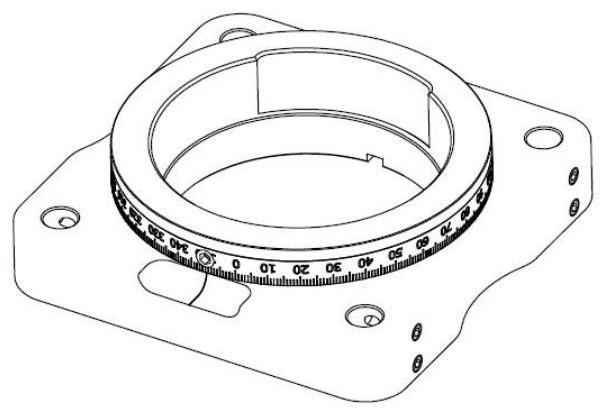 Calibration device for stress optical coefficient of transparent material