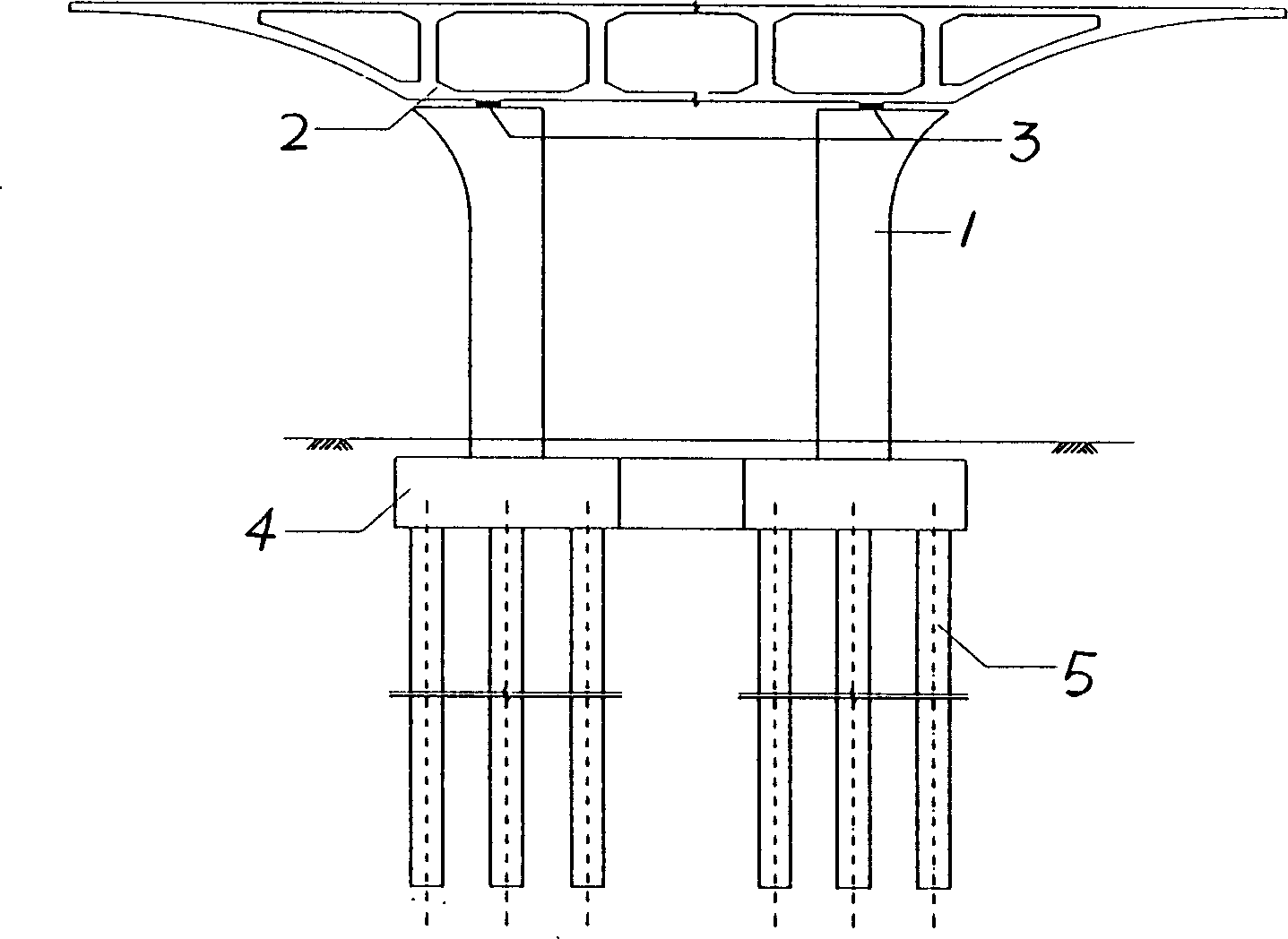 Bridge structure and construction method therefor