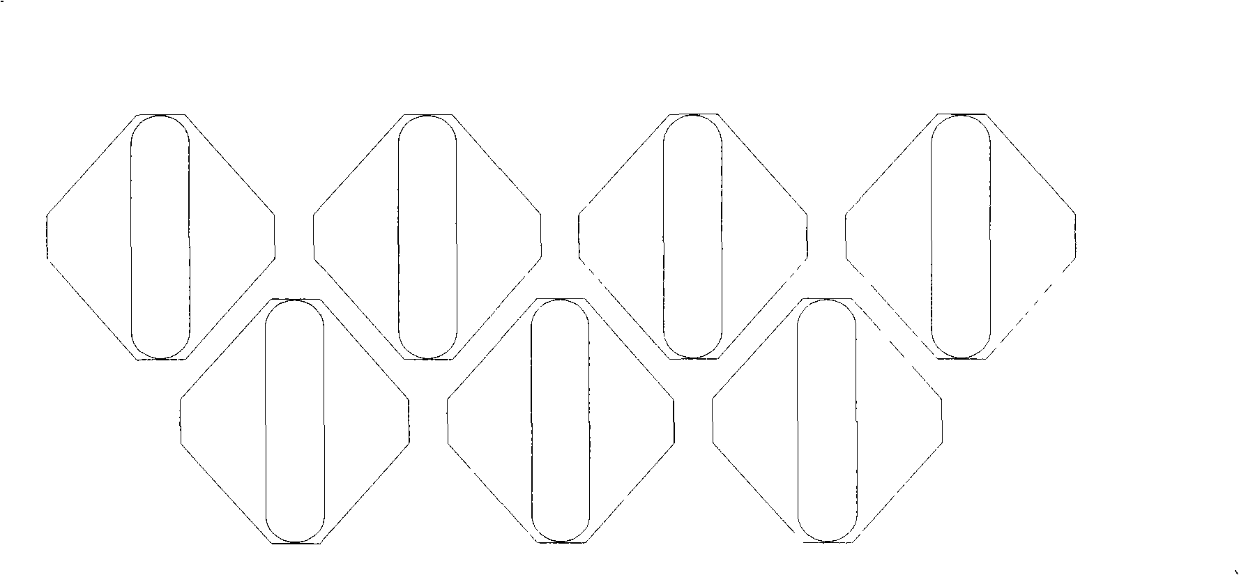 Method for preventing plasma display from hole-filling by fluorescent powder printing