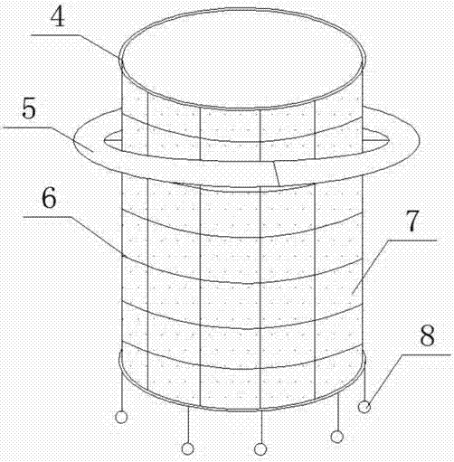 Combined wave-resisting net cage group