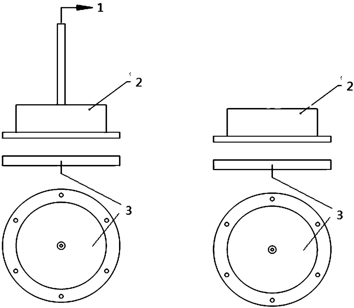 Preparation and detection efficiency correcting method for &lt;133&gt;Xe simulated gas source