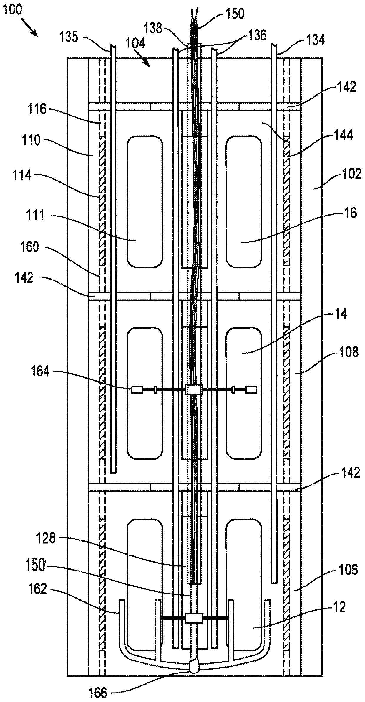 Corrosion testing system for multiphase environments using electrochemical and weight-loss methods