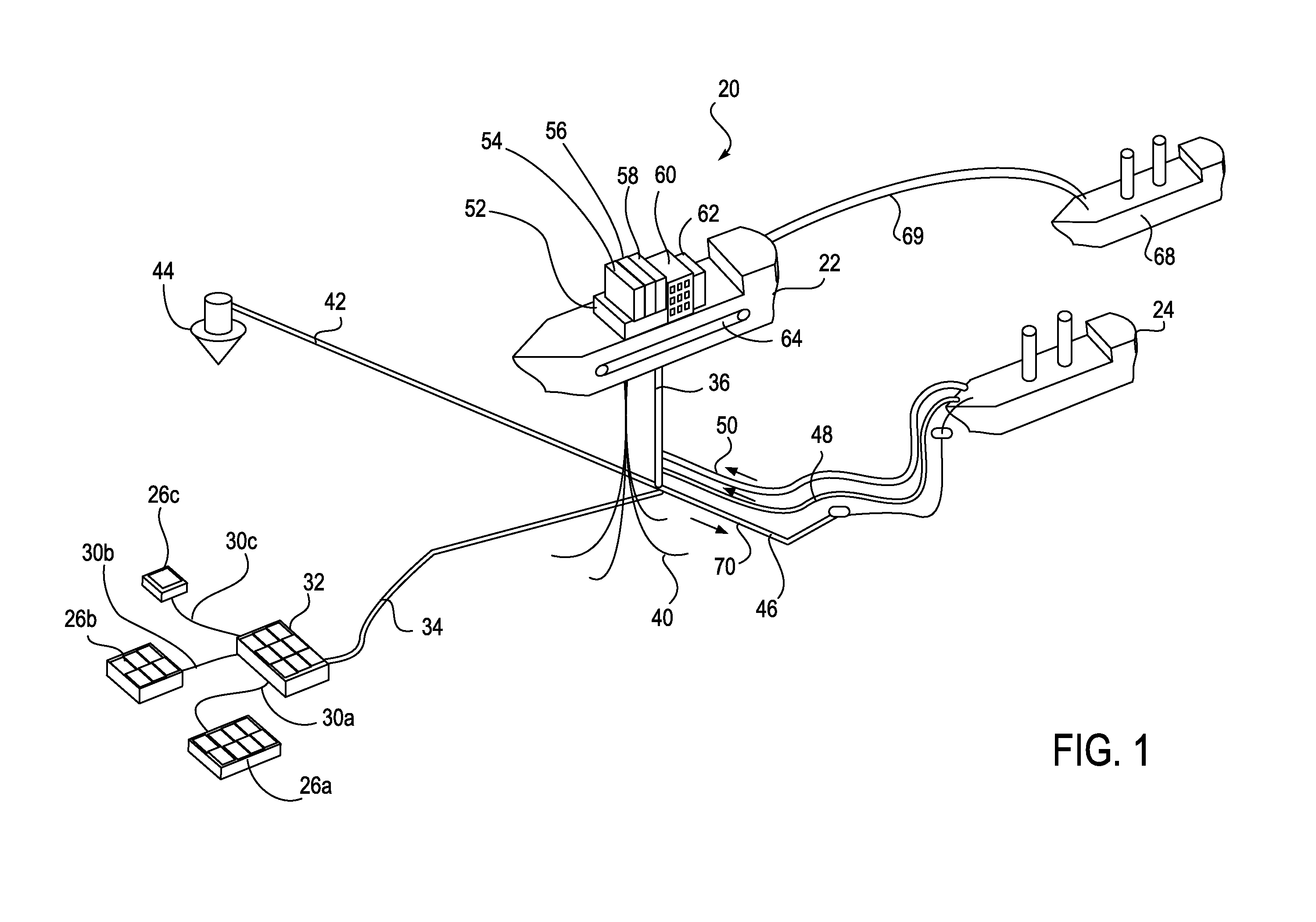 METHOD, SYSTEM, AND PRODUCTION AND STORAGE FACILITY FOR OFFSHORE LPG and LNG PROCESSING OF ASSOCIATED GASES