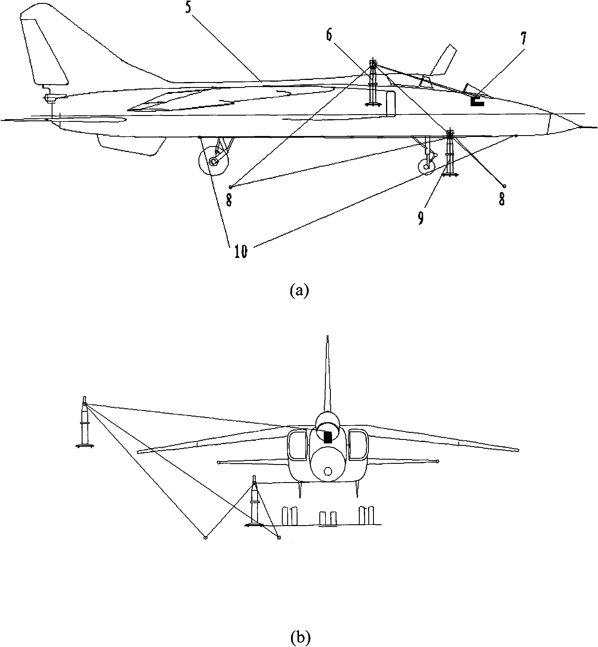 HUD (Heads-Up Display) digitized boresight method applied to plane general assembly