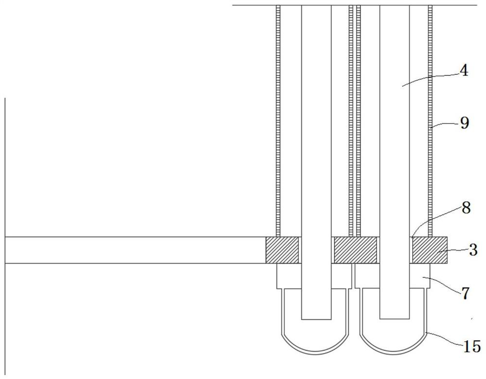 Pre-stressed foundation with replaceable anchor bolts