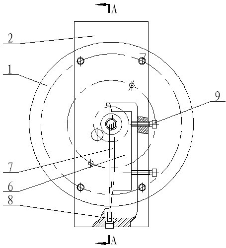 Manufacturing method of blade for centrifugal aeration blower diffuser and positioning tool for same