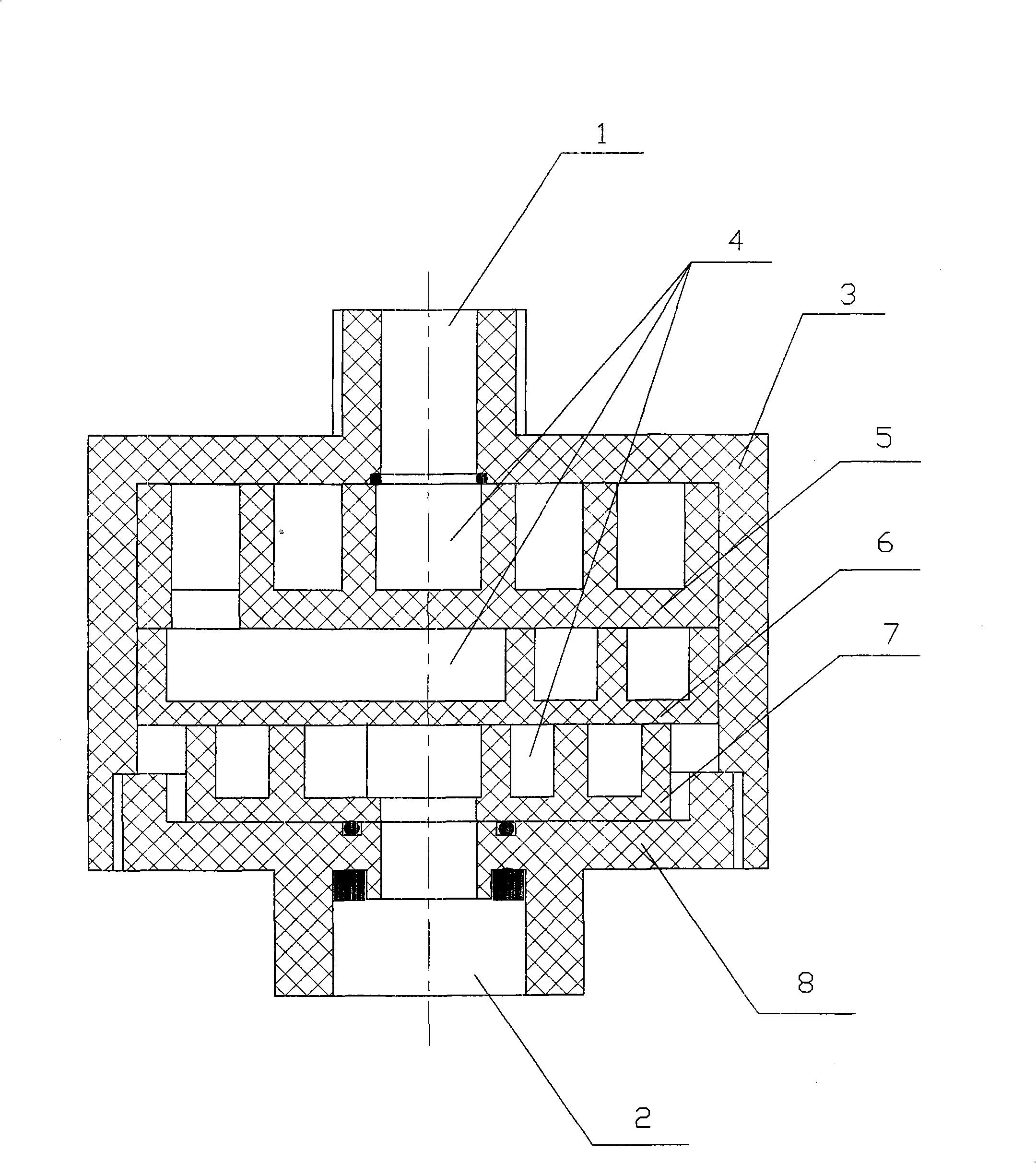 Safe electricity-isolation wall for electrical water heater