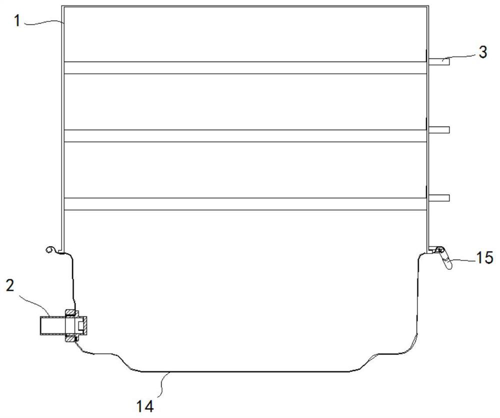 Steamer structure and steaming and baking all-in-one machine with same