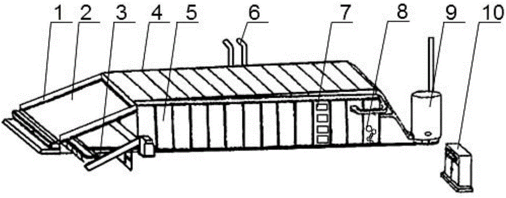 High-efficiency and energy-saving microwave cocoon drying machine