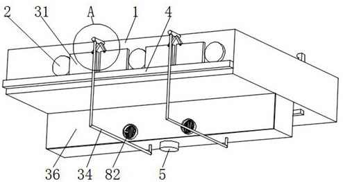 A battery pack with intelligent detection function