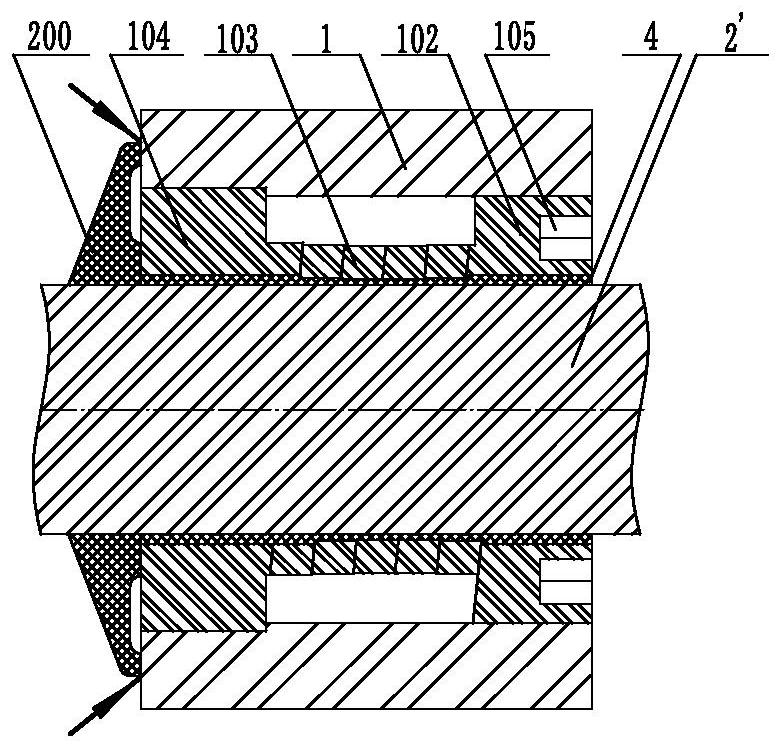 Composite seal-based spiral sheet sealing assembly