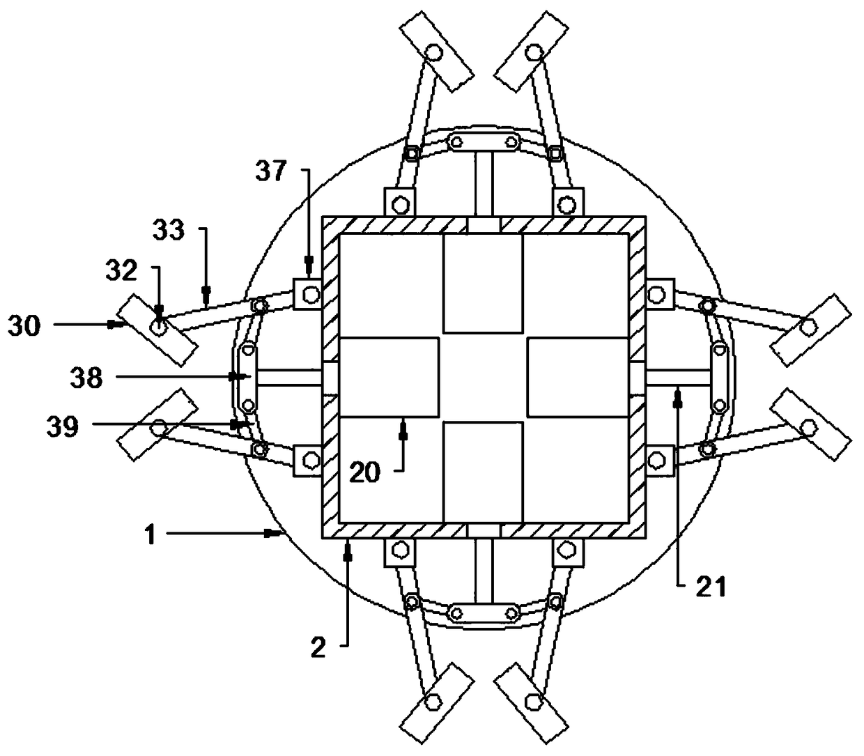 Intelligent manipulator with multistage air cylinder