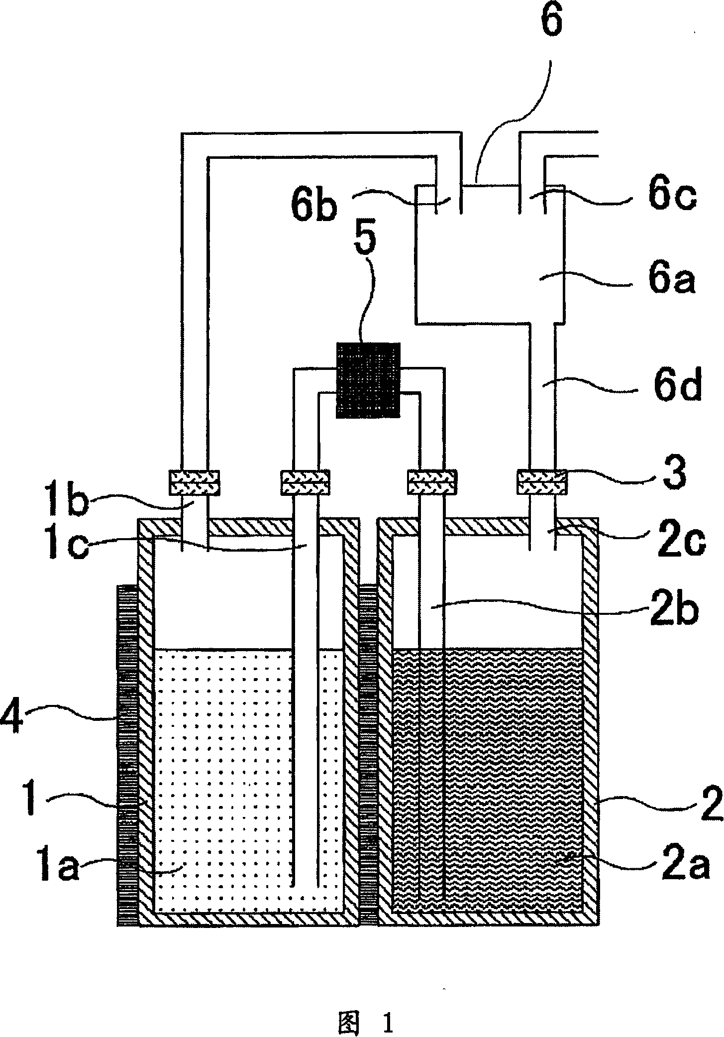 Hydrogen producing apparatus, fuel cell system and electronic equipment