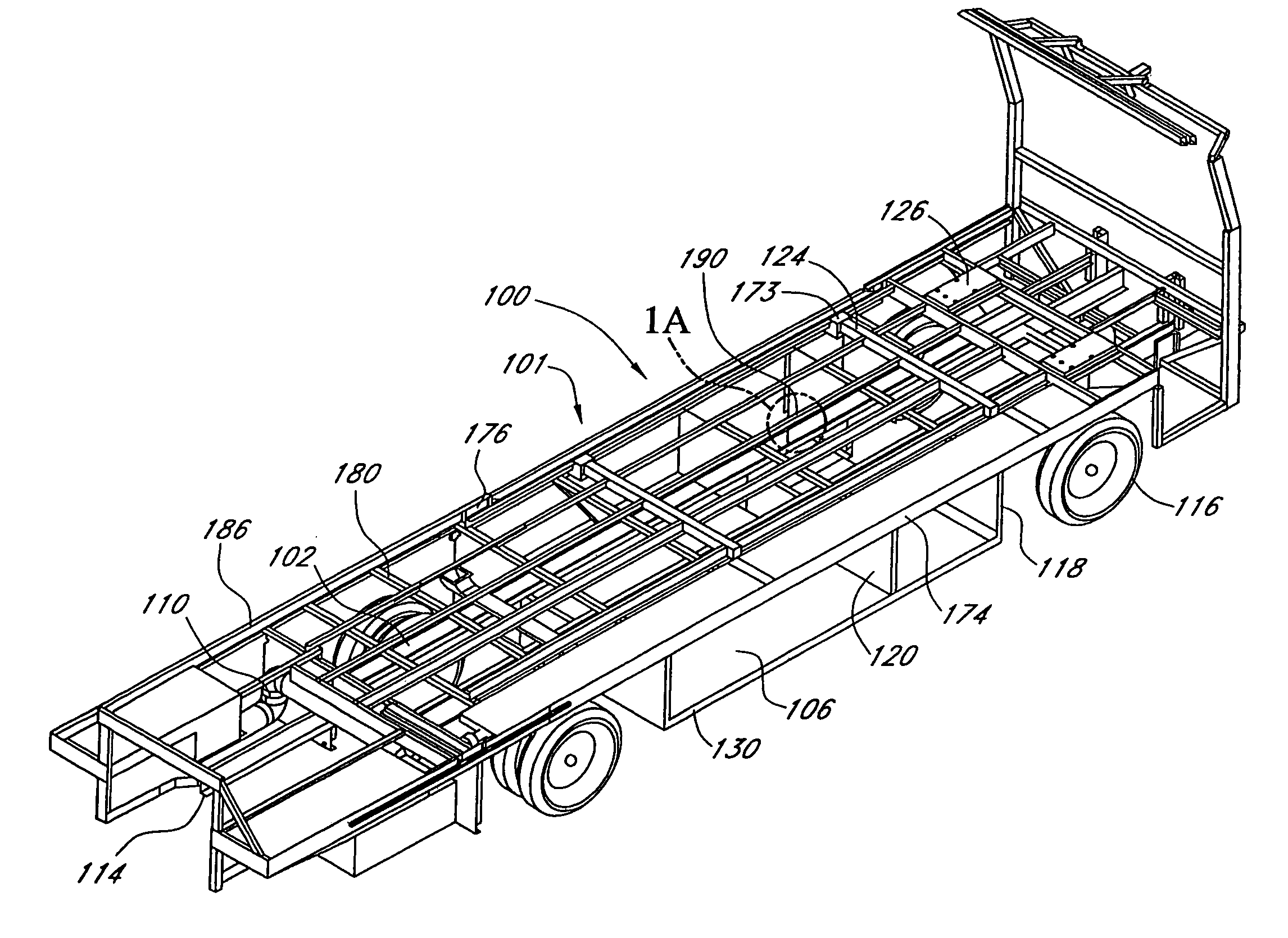 Motorhome with increased interior ceiling height