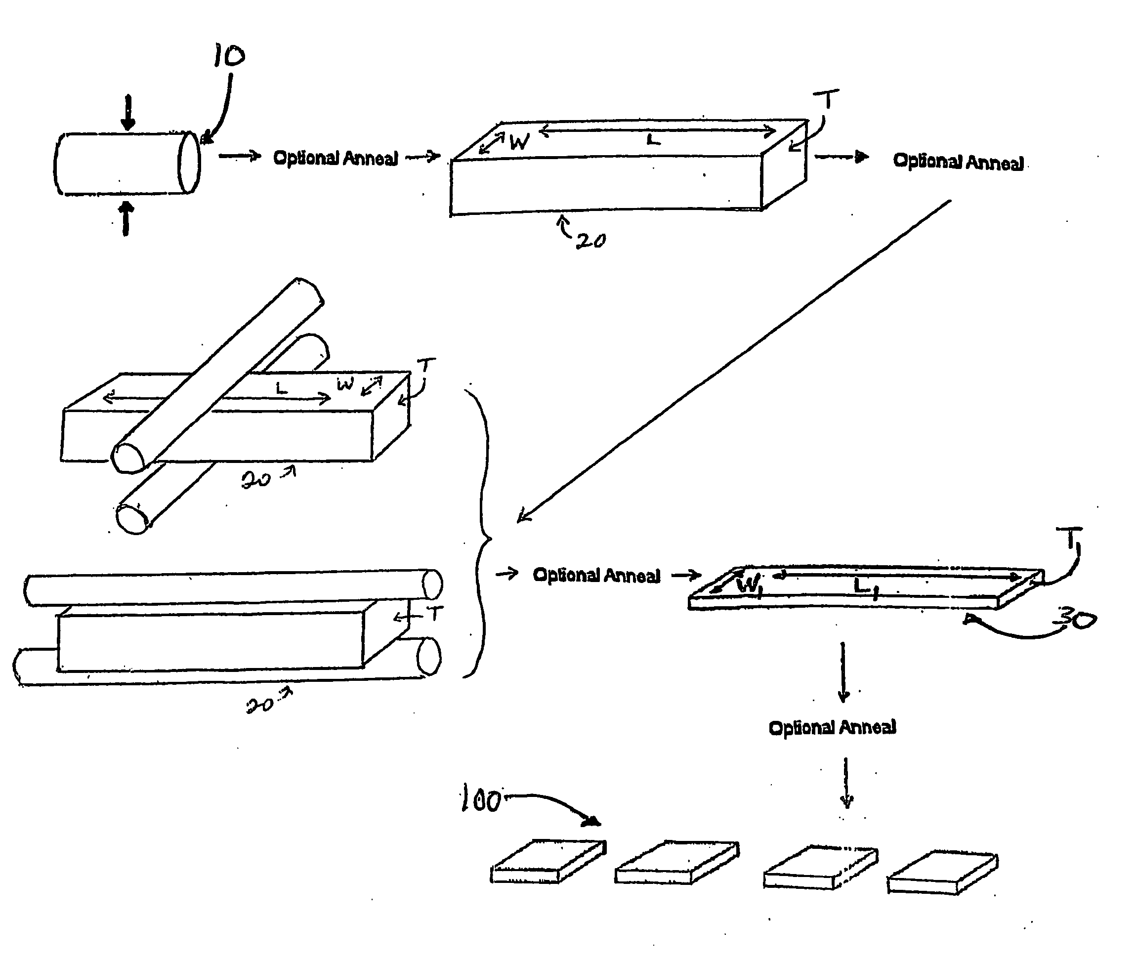 Methods of producing deformed metal articles