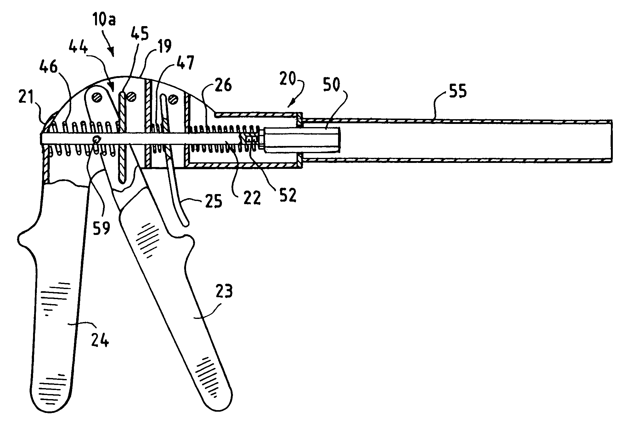 Tool for setting expansion bolts