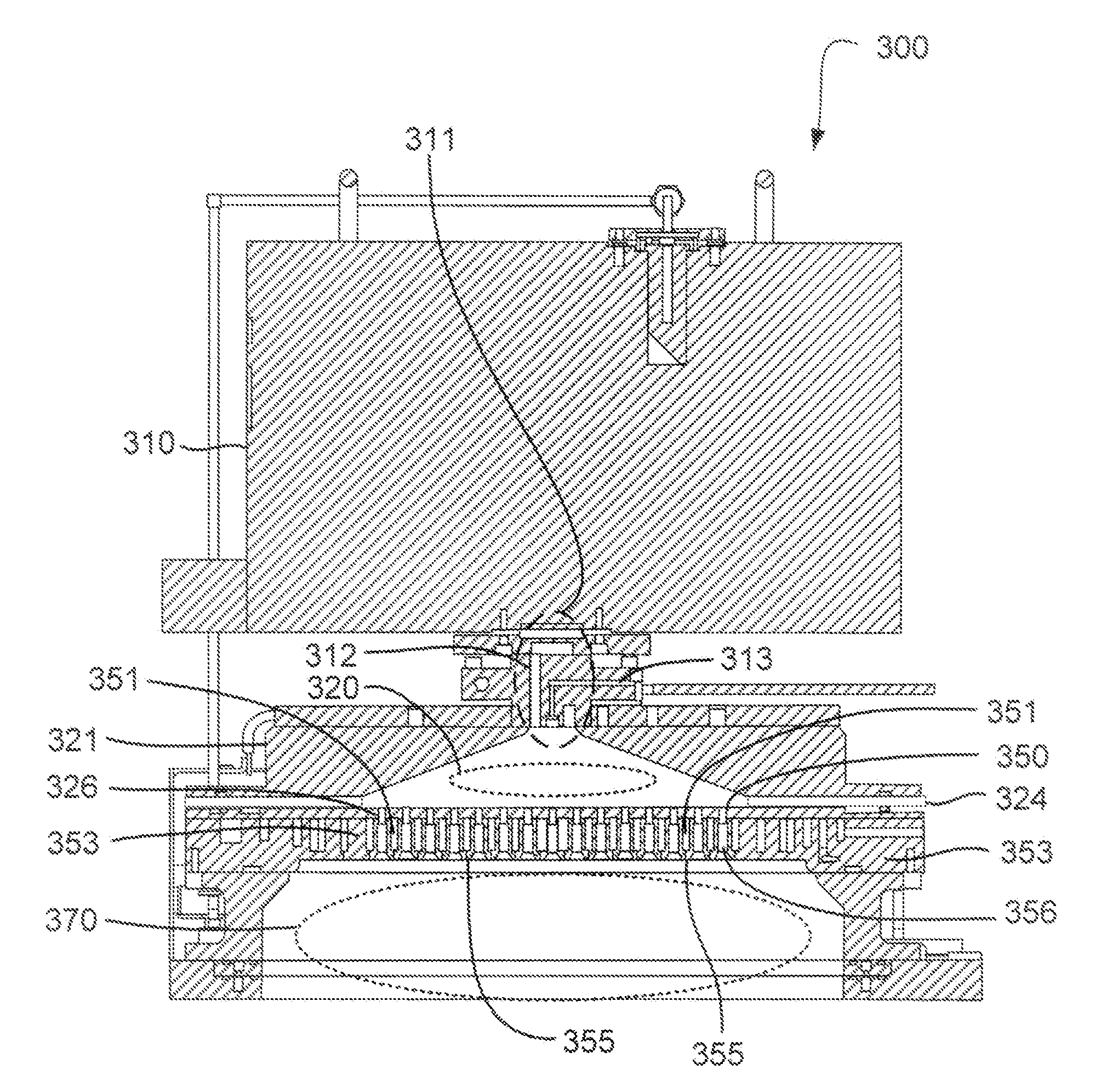 Capping layer for reduced outgassing