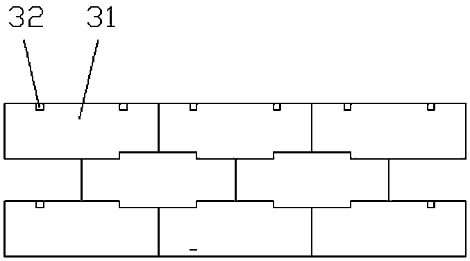 Ecological structure and ecological protection method of sponge slope land for disaster prevention