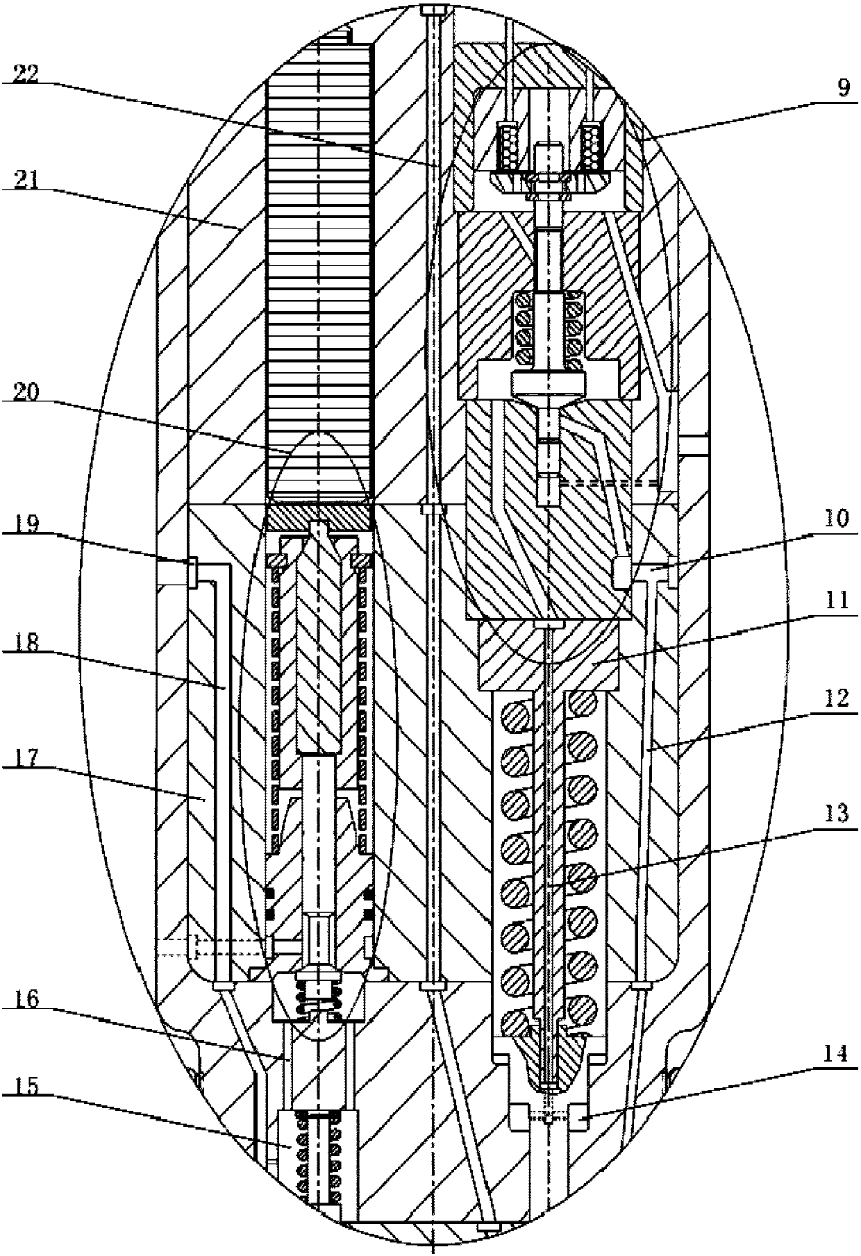 Combined Piezoelectric Fuel Injection-Electromagnetic Jet Mixed Fuel Injection Device