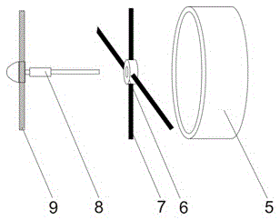 Energy-saving power generation device capable of being additionally arranged on water pipe