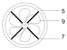 Energy-saving power generation device capable of being additionally arranged on water pipe