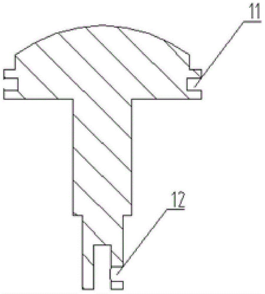 A floating press-fit turbine shell bushing device and its alignment and positioning method