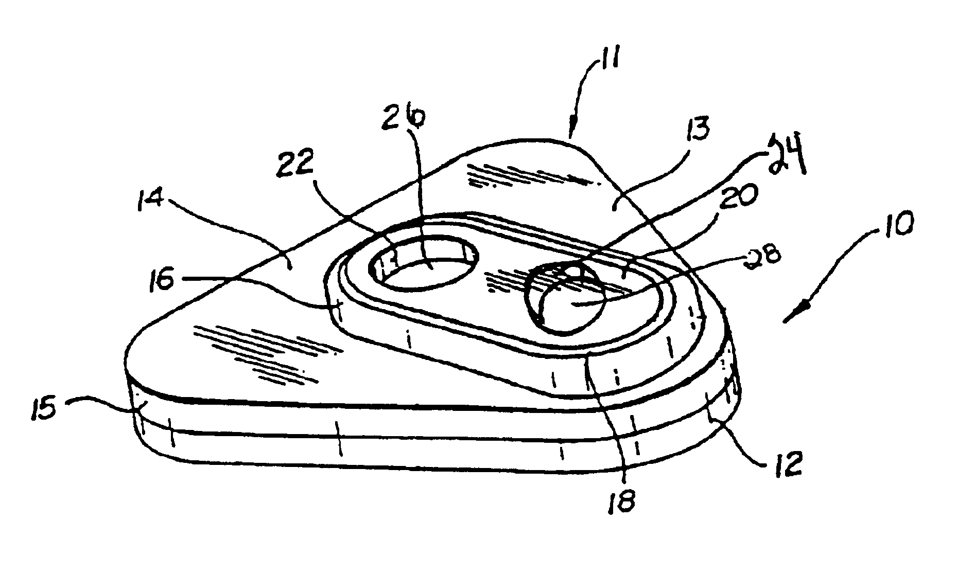 Detection of multiple analytes from a single sample using a multi-well, multi-analyte flow-through diagnostic test device