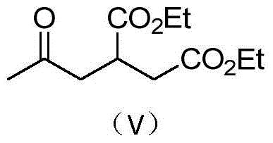 A kind of preparation method and its intermediate of 2-alkanoylmethyl-1,4-butanedioic acid derivative