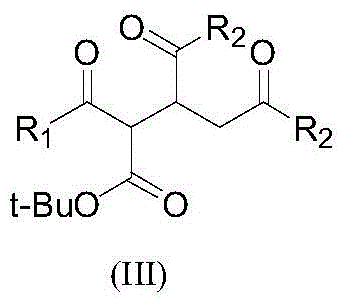 A kind of preparation method and its intermediate of 2-alkanoylmethyl-1,4-butanedioic acid derivative