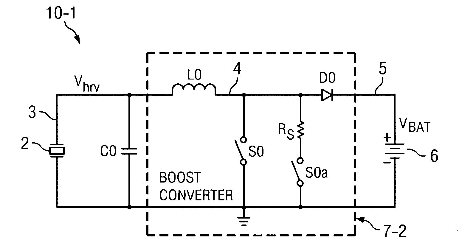 Battery protection circuit and method for energy harvester circuit