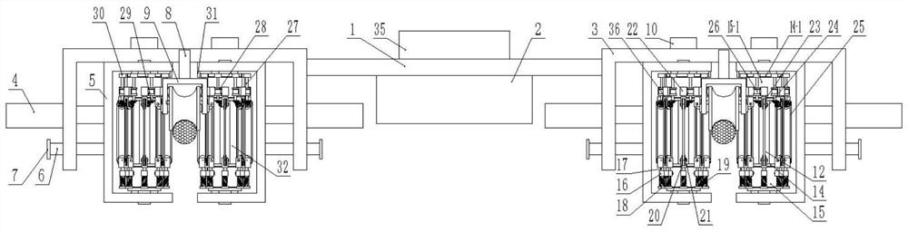 Auxiliary traction device for deicing high-altitude high-voltage cable based on electric power engineering