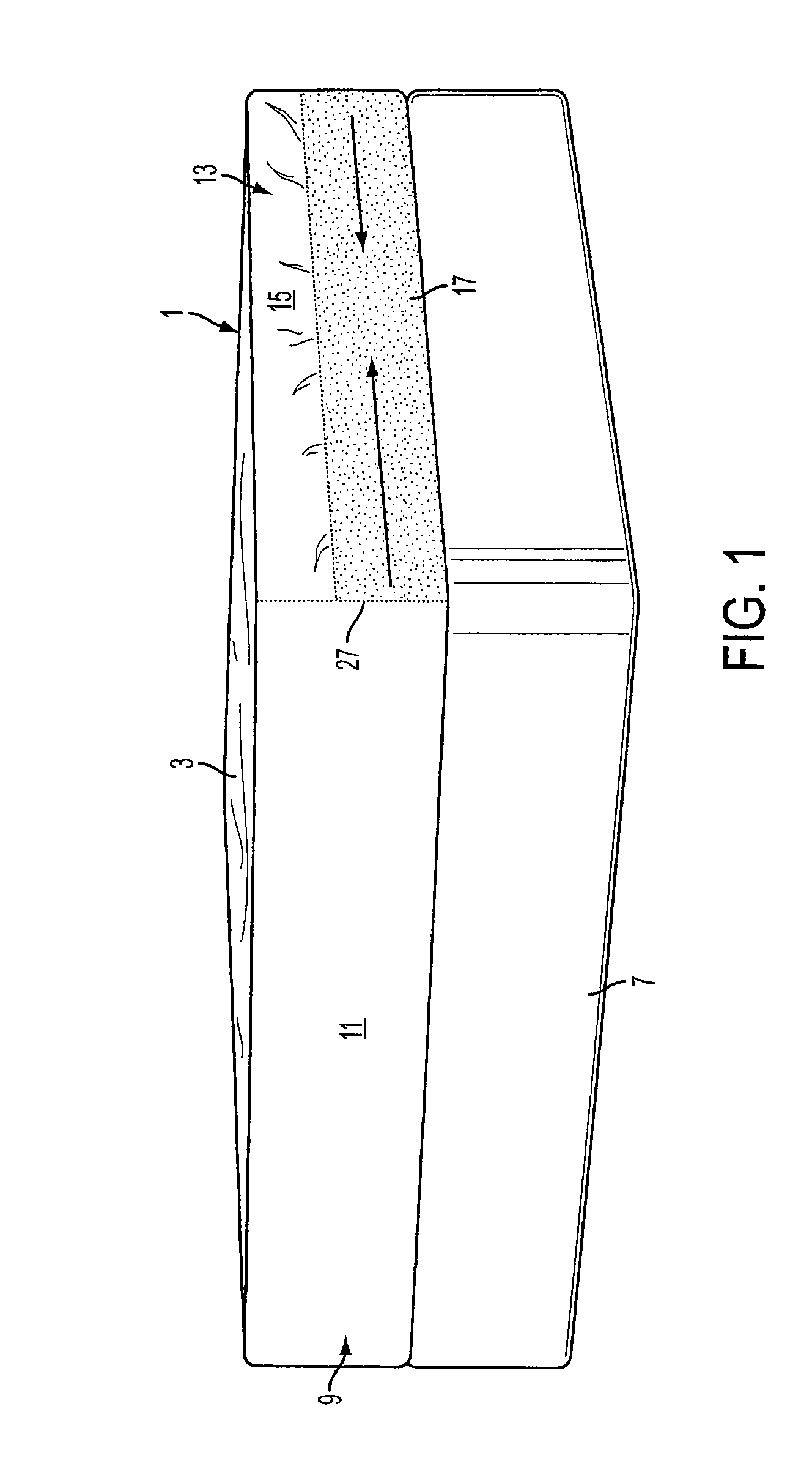 Mattress cover with fit enhancing composite end panels