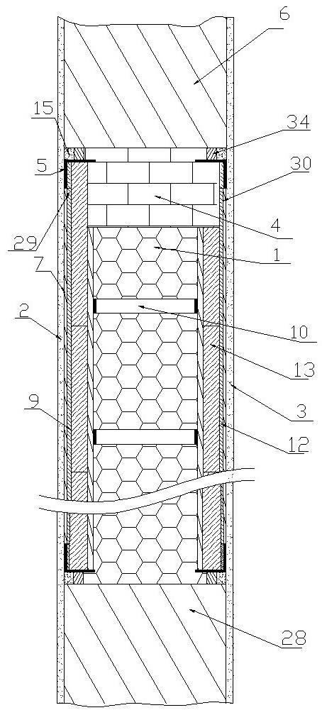 Composite armored thermal insulation wall of foamed concrete and construction method thereof