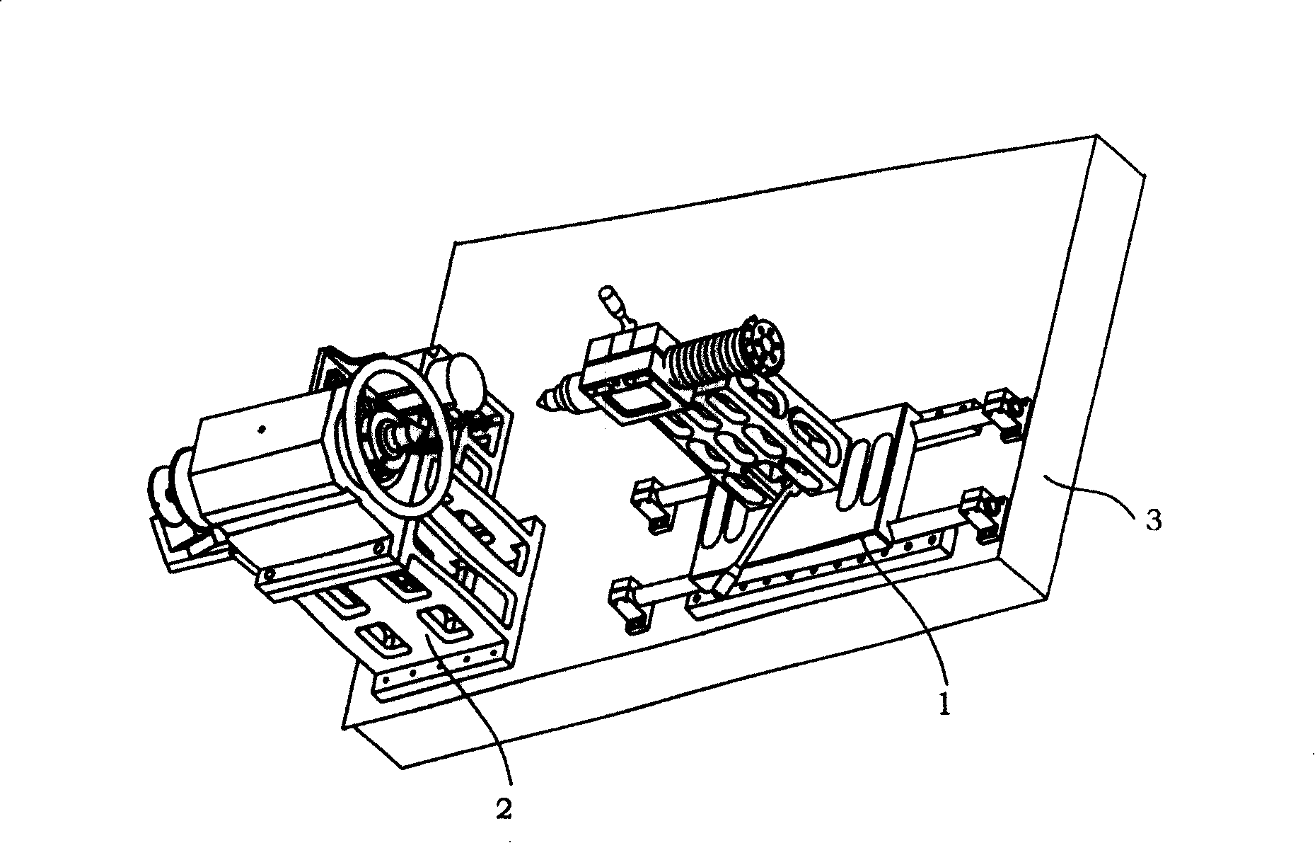 Fiber collecting mechanism for automatic optical fiber winding machine