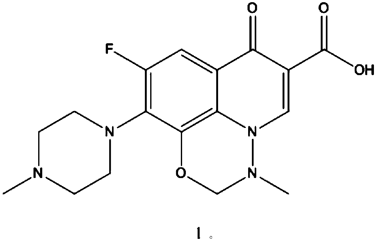 A kind of synthetic method of marbofloxacin