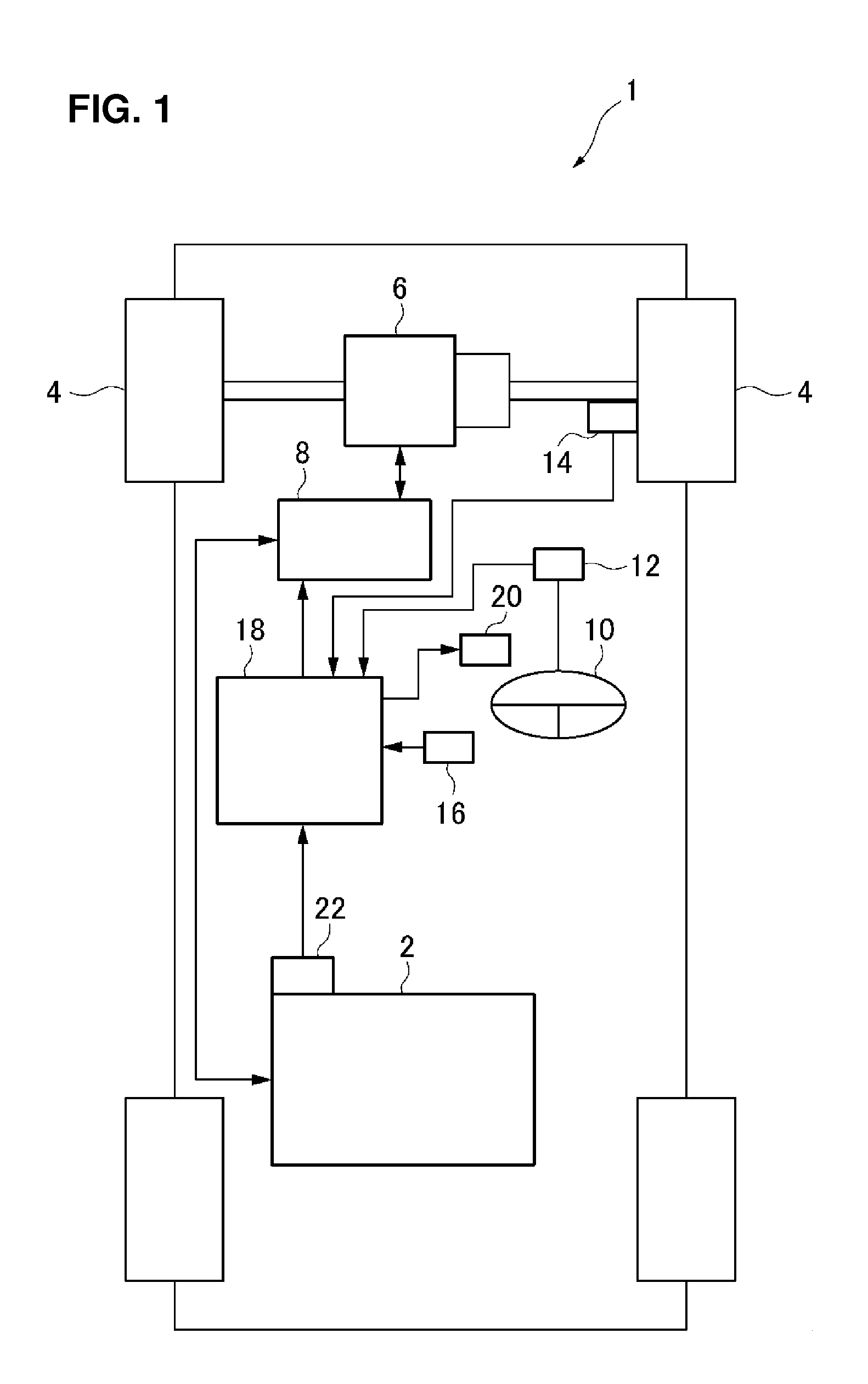 Movement control device for vehicle